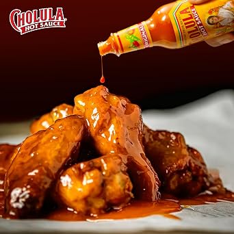 Glass Cholula Hot Sauce, 5 Ounce