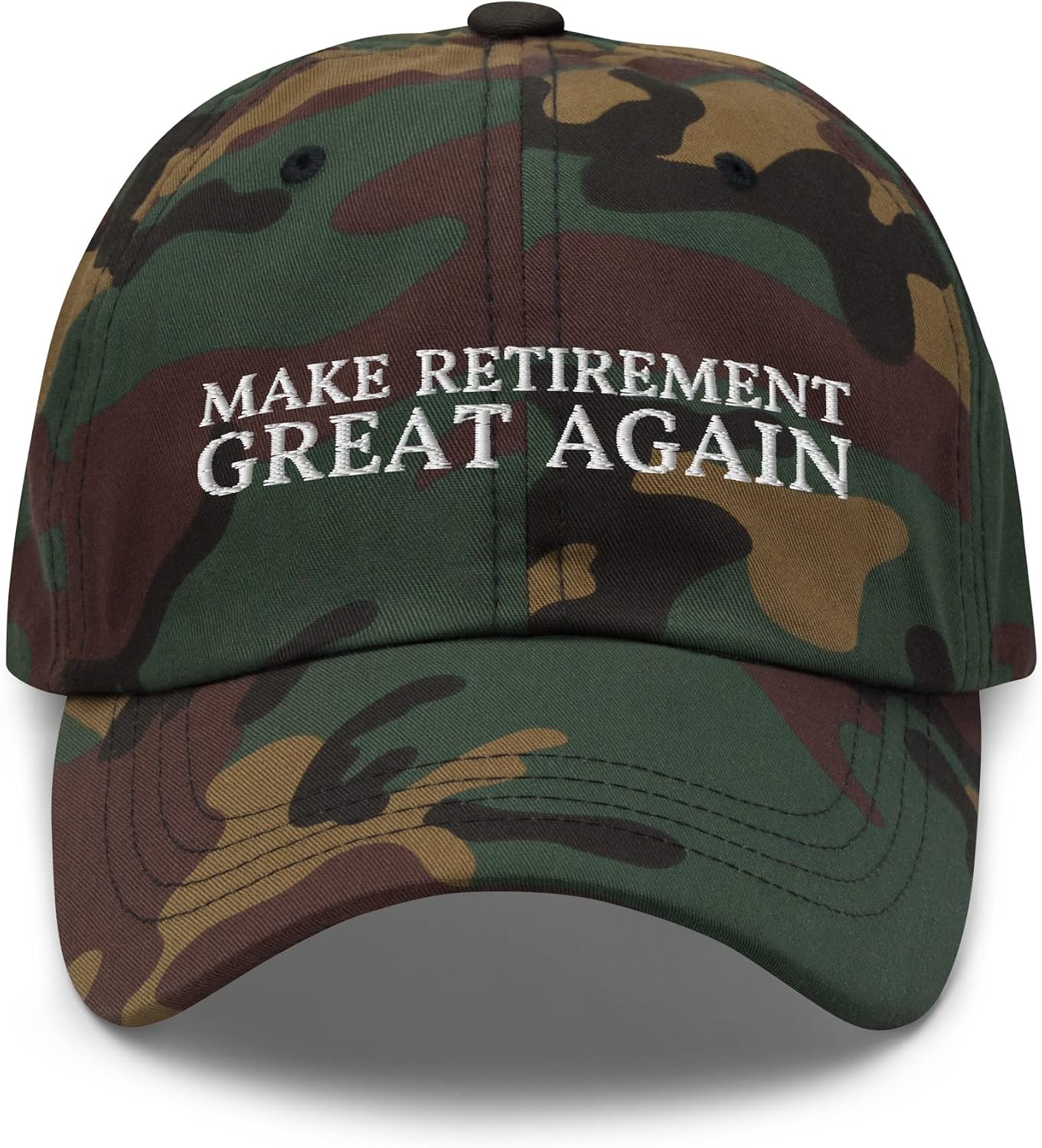Make Retirement Great Again Dad Hat - Funny Retiring Embroidered Cap - Gift for Retirement Party image 5