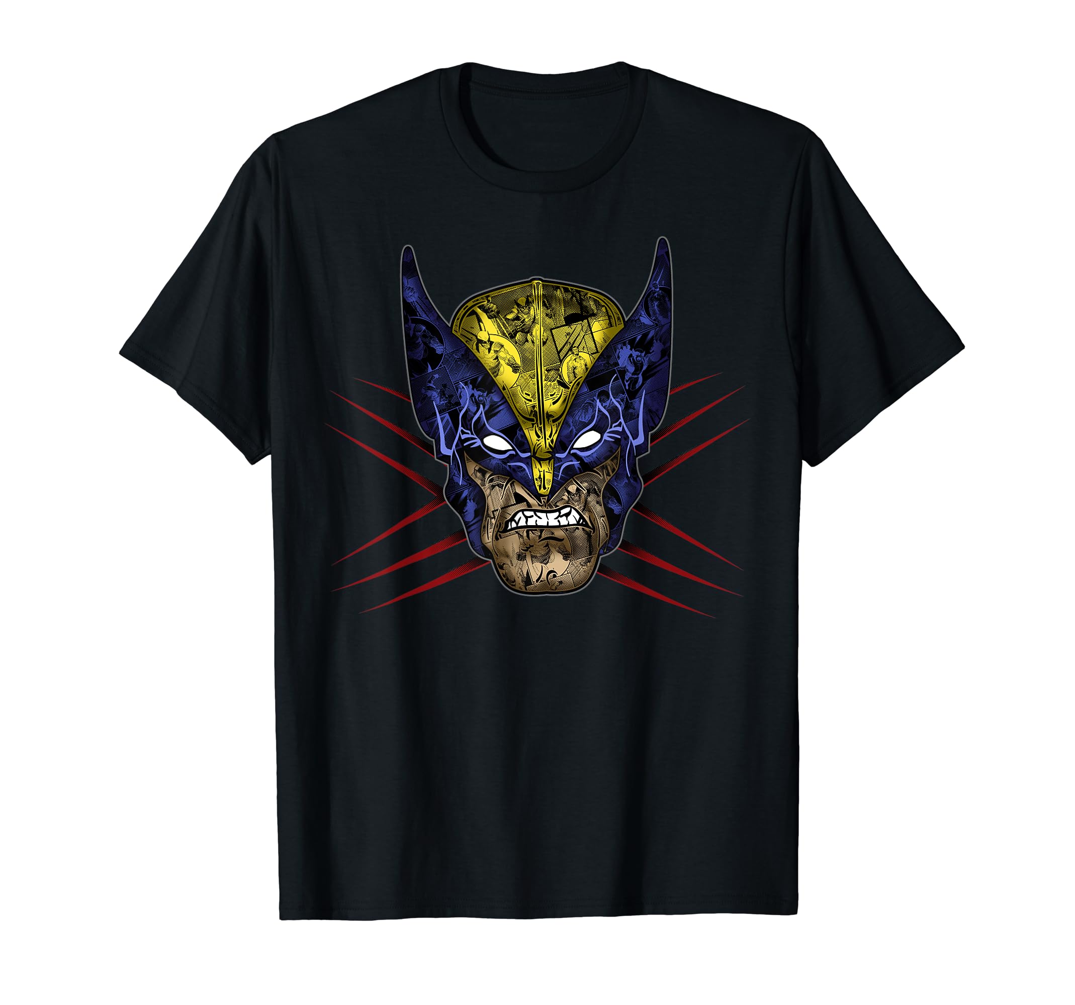 00S XMEN ウルヴァリンビッグフェイスtシャツMARVEL