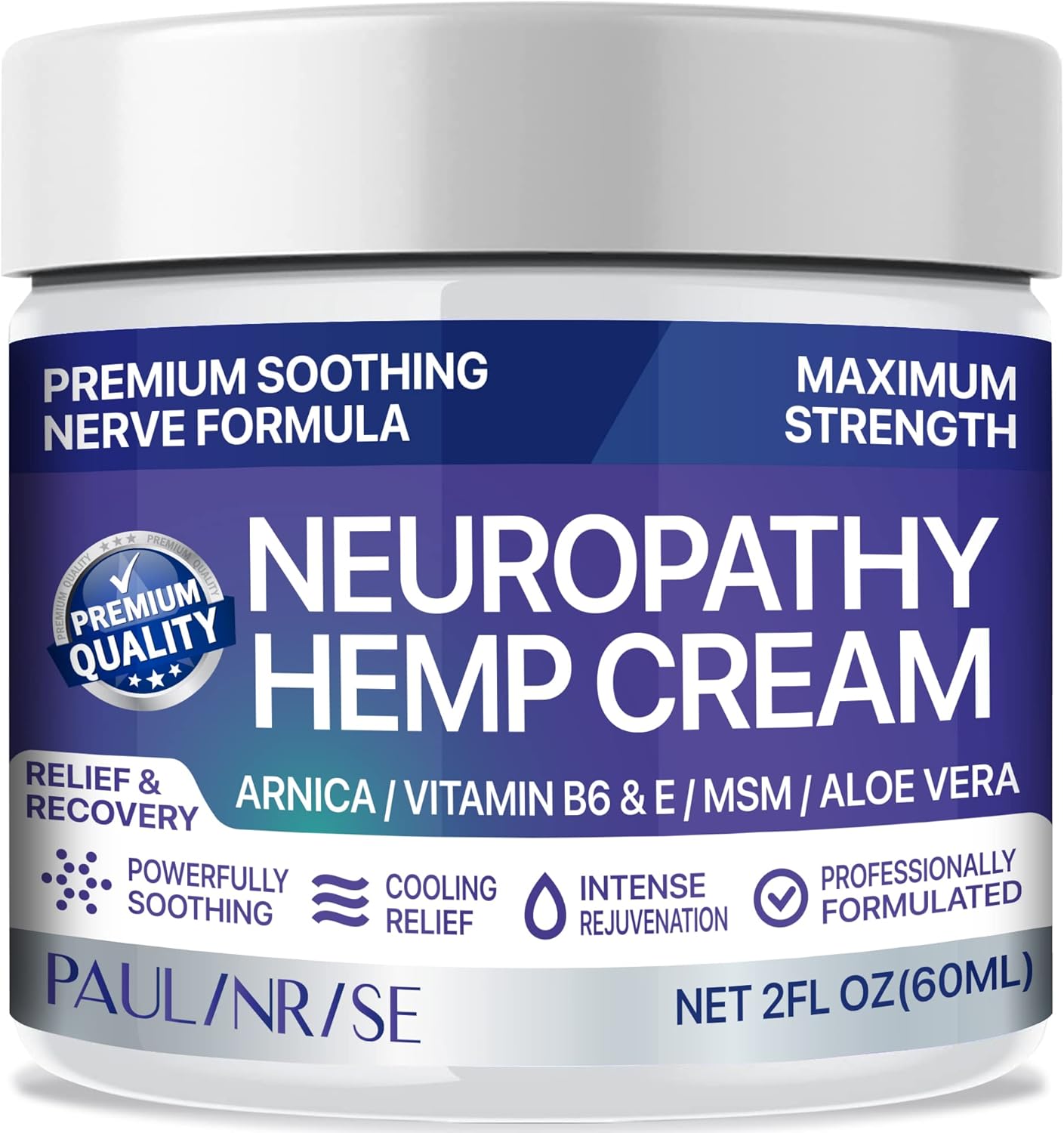 PAULINRISE Neuropathy Pain Cream for Feet Soothing Nerve