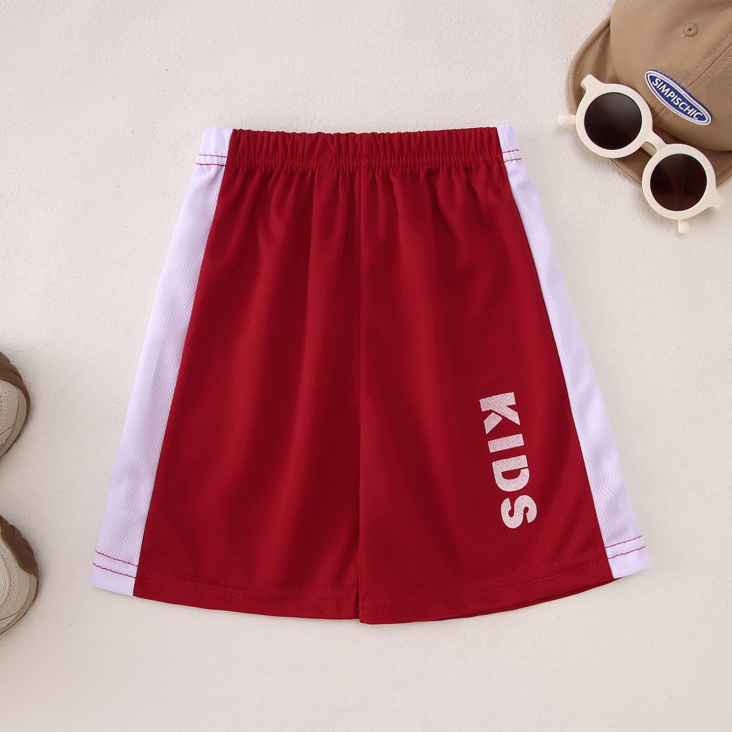 Toddler Boys Sports Outfits Quick Dry Athletic Jersey Shirt Shorts Set Soccer Set Baseball Active Outfit 2Pcs 2-9Y