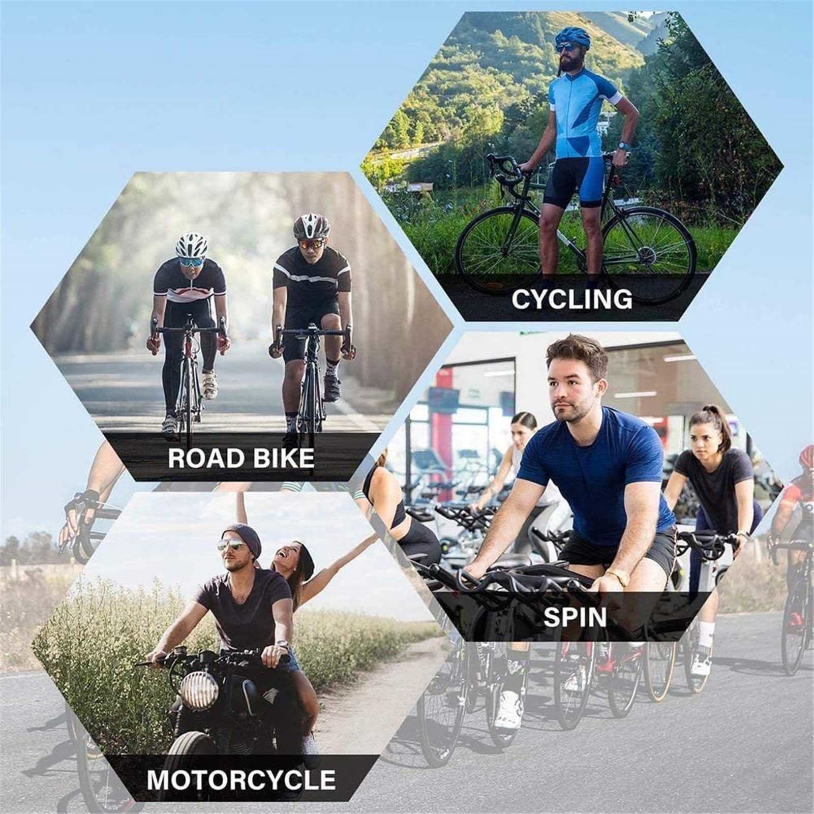 Vêtements Cyclisme Pro Homme Tenue Cycliste Manche Courte, Été Jerseys VTT et Cuissard à Bretelle avec 9D Coussin Gel, Cycling Route Respirant Séchage Rapide