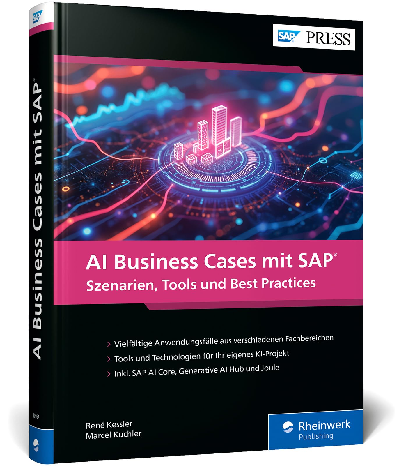 Rheinwerk Verlag / SAP PRESS Buch AI Business Cases mit SAP:Wie können Unternehmen von KI profitieren?