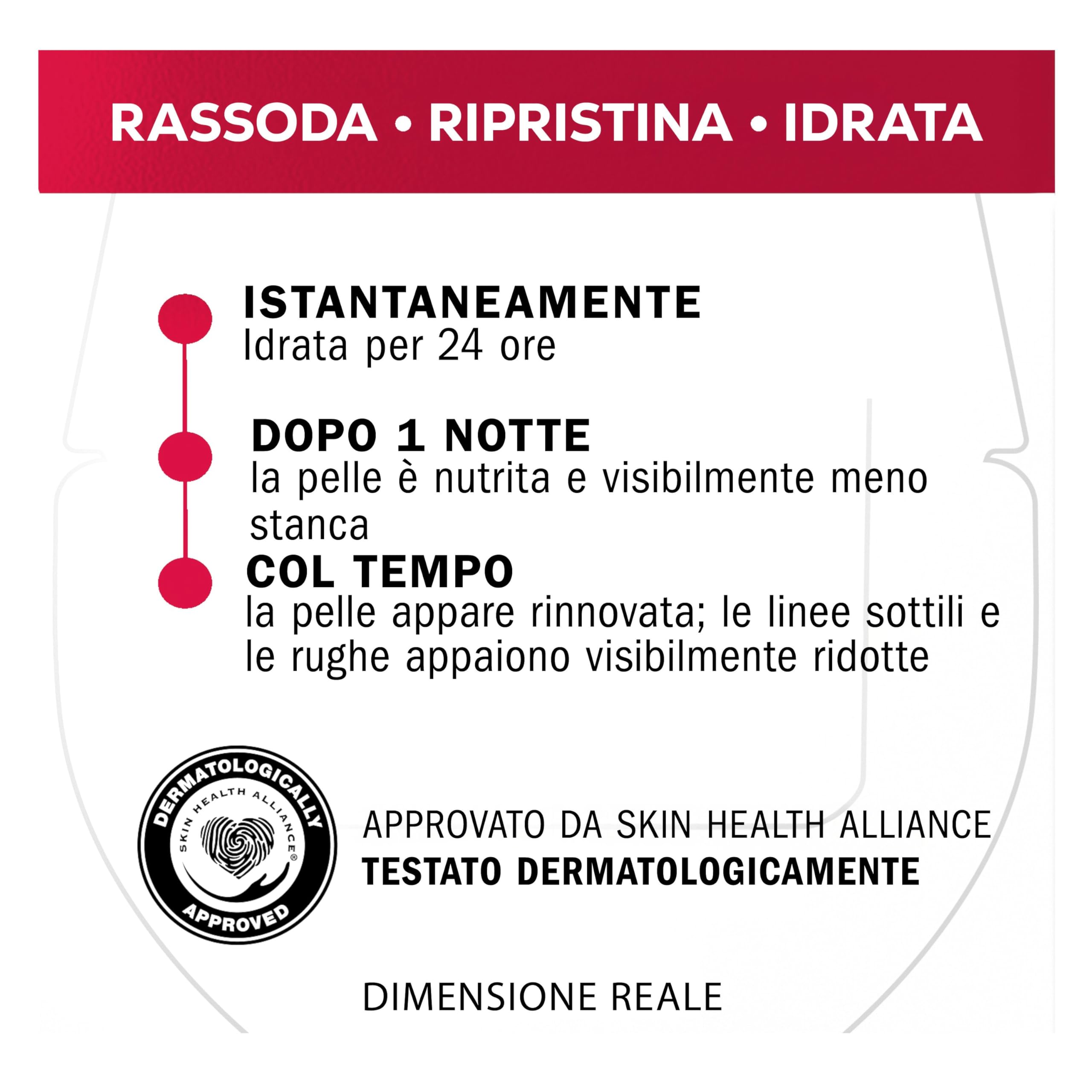 Olay Regenerist Crema Notte Viso Idratante con Niacinamide Anti-Età e Peptidi 50ml
