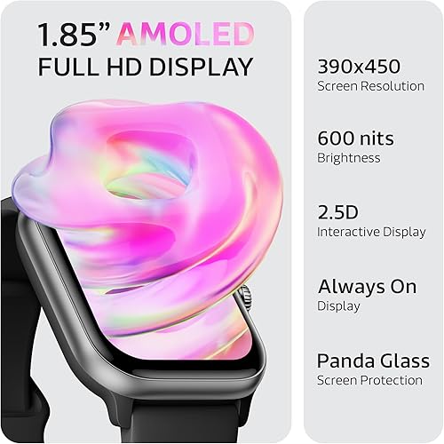 Miniatura 3 de OCTANDRA Ignite VeryFit Reloj inteligente HR frecuencia cardíaca oxígeno en sangre, monitor de sueño, contador de pasos de 1.8 pulgadas, podómetro,