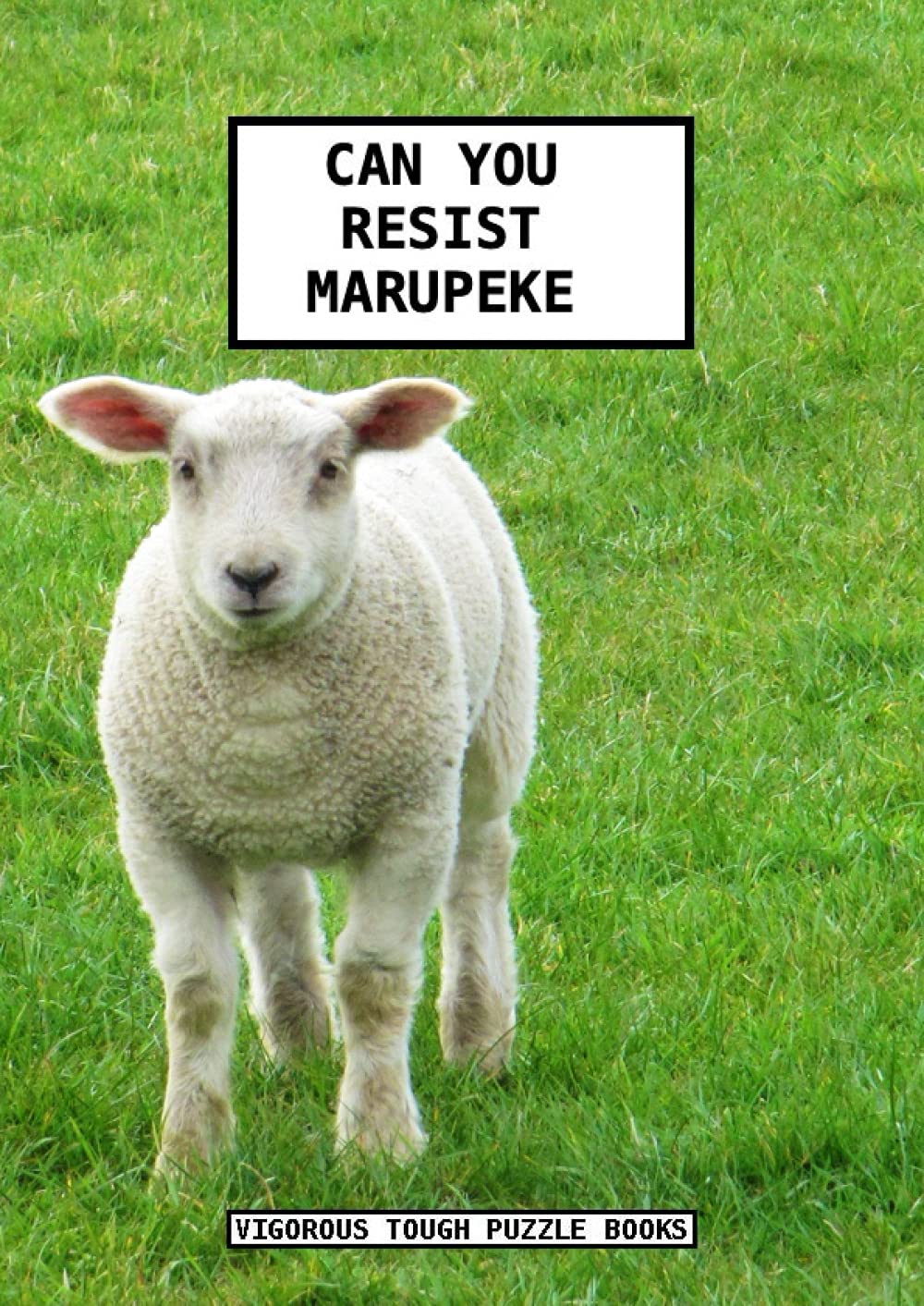 CAN YOU RESIST MARUPEKE VIGOROUS TOUGH PUZZLE BOOKS: 300 tricky posers for you to Solve, Solutions included.