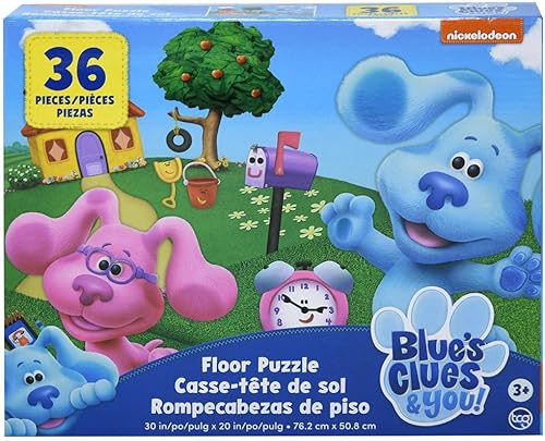Rompecabezas de piso de Blue Clues