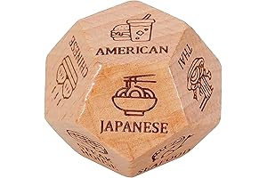 Wooden Food Decision Dice