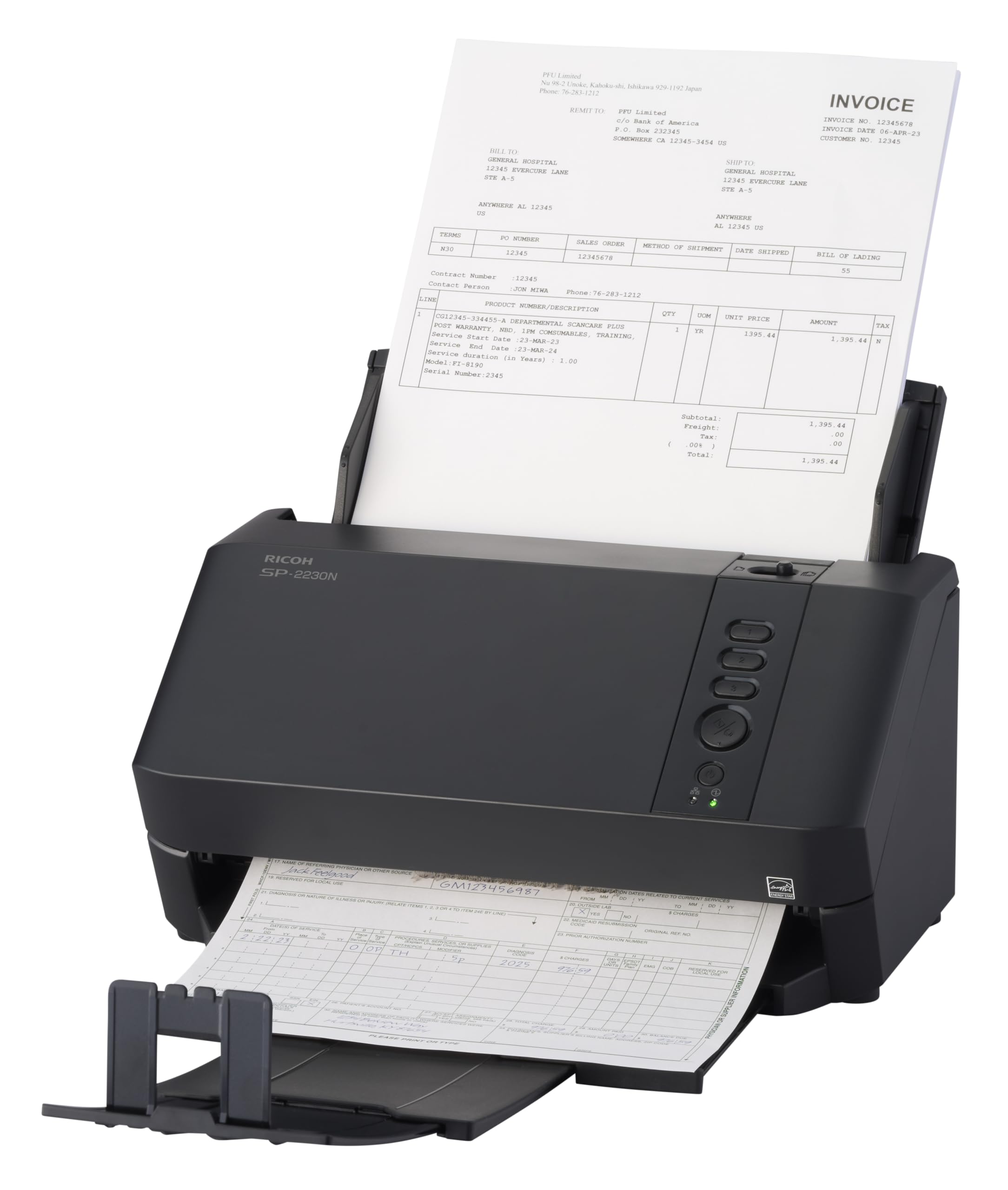 Ricoh SP-2230n A4 30ppm,duplex,usb3.2,lan,adf (pa03880-B101)