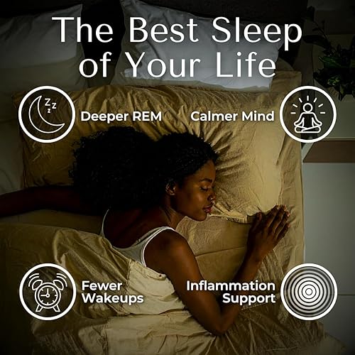 Miniatura 5 de Nightly - Gomitas para dormir de liberación prolongada, 2 mg de melatonina con 5-HTP, raíz de valeriana y cúrcuma, apoyo para dormir toda la noche,