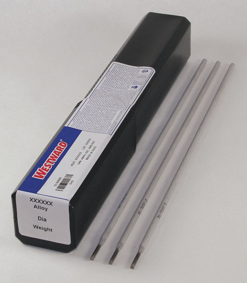 Westward 14" Stainless Steel Tube Stick Electrode with 1/8" Dia. and E309L-16 AWS Classification