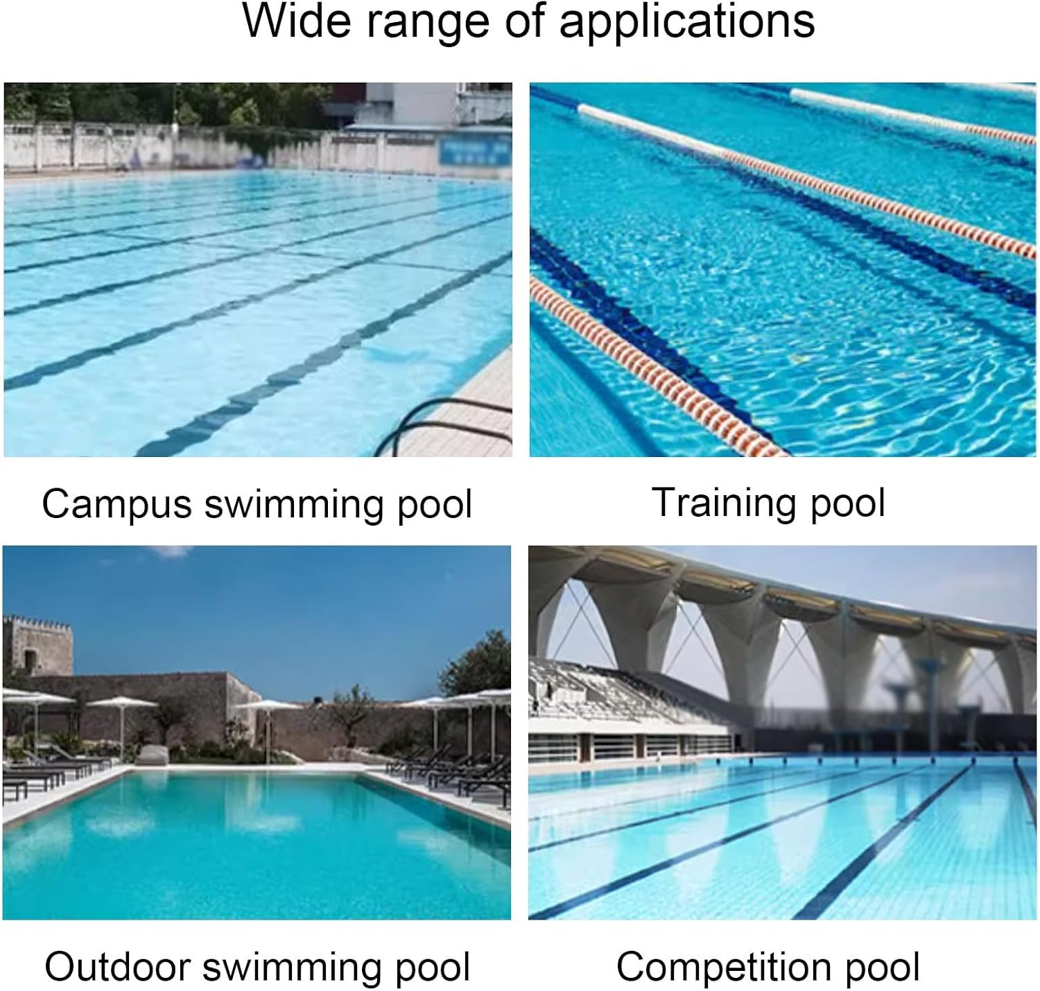 Diving Board Standard Pool Diving Platform with Stainless Steel Base, Swimming Starting Blocks with Non-Slip Surface for Private Pools, Stadiums, Professional Competitions