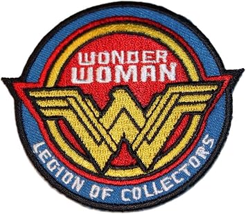 Wonder Woman Legion of Collectors 3" Tall Embroidered Costume Patch