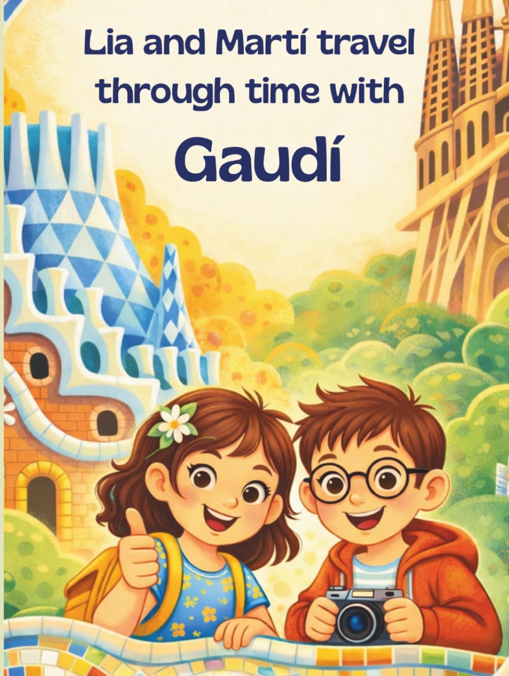 Lia and Martí travel through time with Gaudí