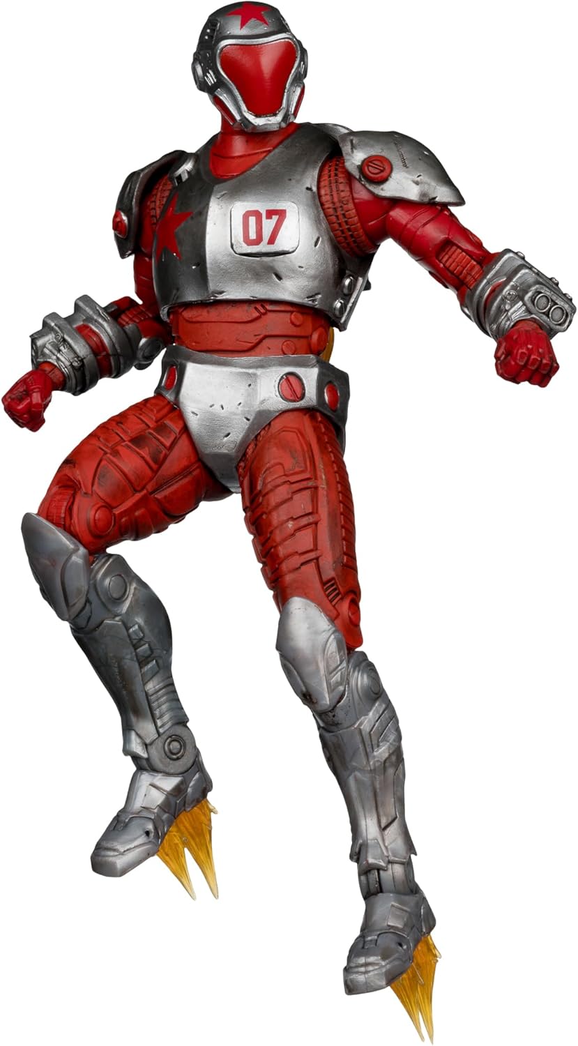 McFarlane Toys- DC Multiverse Rocket Red Brigade (Justice League: Generation Lost) 7in Action Figure