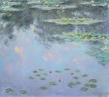 クロードモネ油絵 クロード・モネ《白い睡蓮》F20 | 手描き油絵複製画 — 静けさと