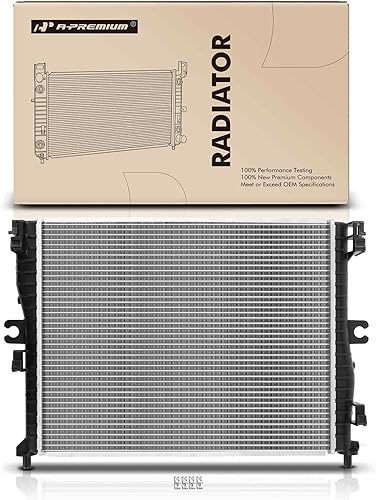 Miniatura 8 de A-Premium Conjunto de radiador de refrigerante del motor compatible con Chevrolet Corvette 2014-2019 V8 6.2L, repuesto # 20979405, 23217826