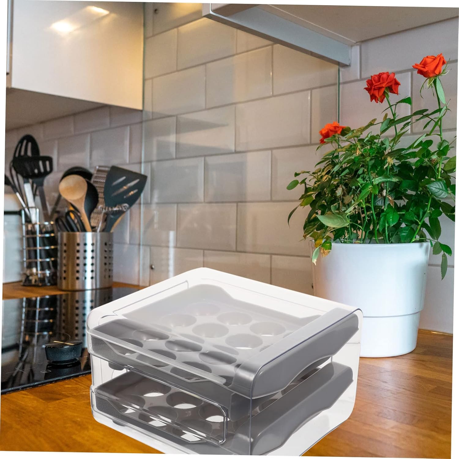 Household Multi-function Drawer -resistant Organizer for Refrigerator Convenient Storage Tray for Accessory