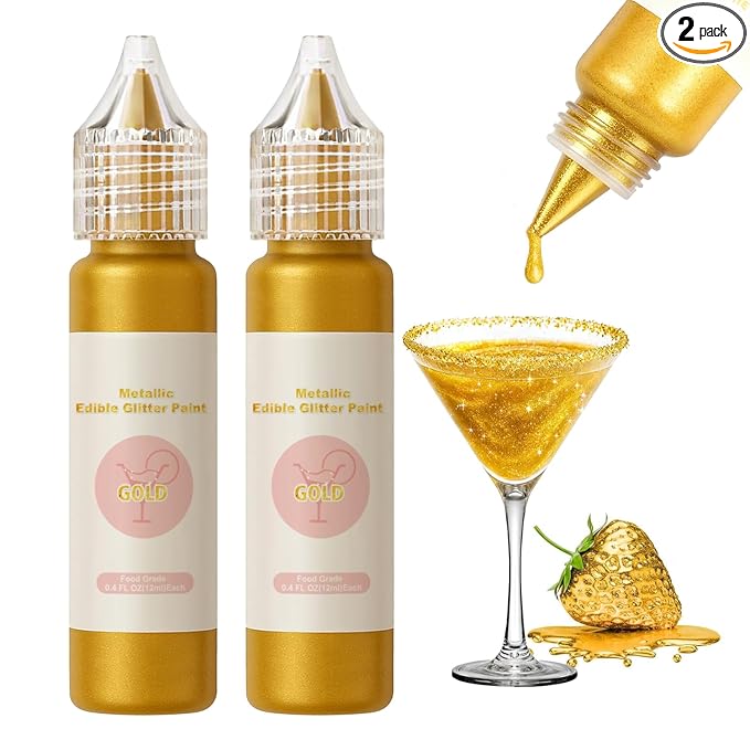 Gold Edible Food Coloring