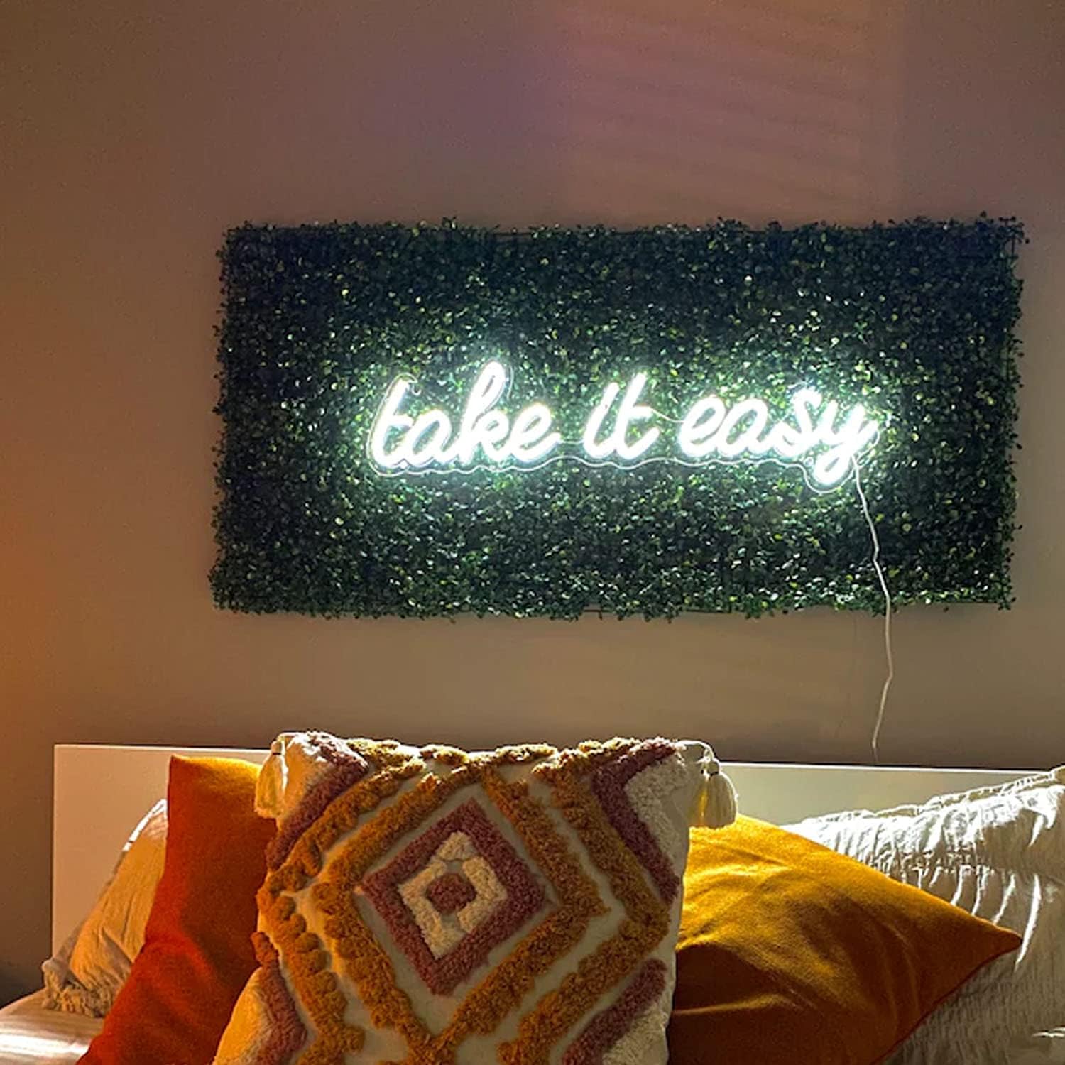 Custom Neon Signs, Neon Sign Customizable for Wall Bedroom Decor, Personalized Neon Sign for Wedding Birthday Party Gifts Bar Salon Shop Business Logo Neon Name Signs (1 Lines Text / 20")