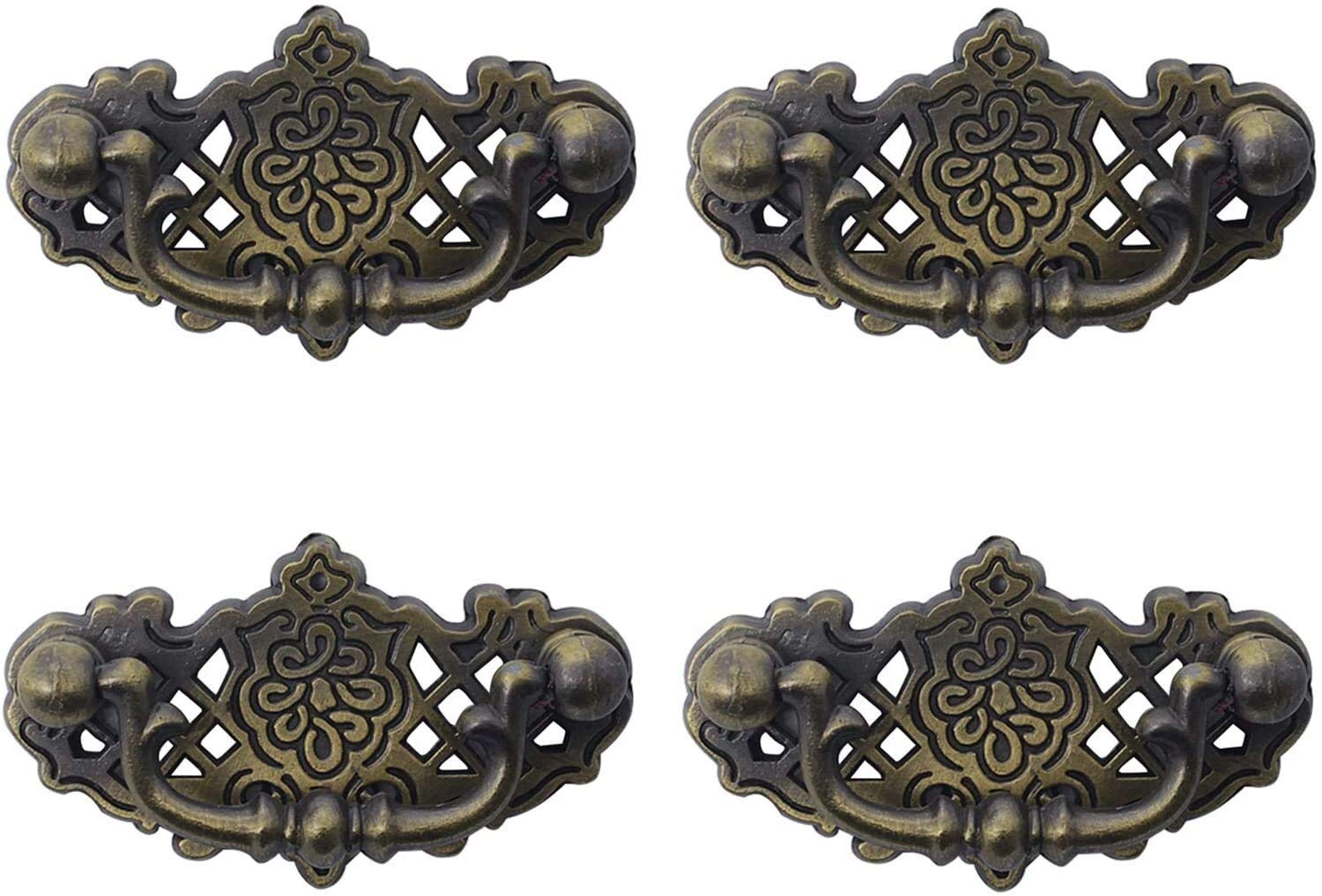 Poignée de meuble en bronze XMING rétractable et ergonomique pour tiroir et armoire de cuisine