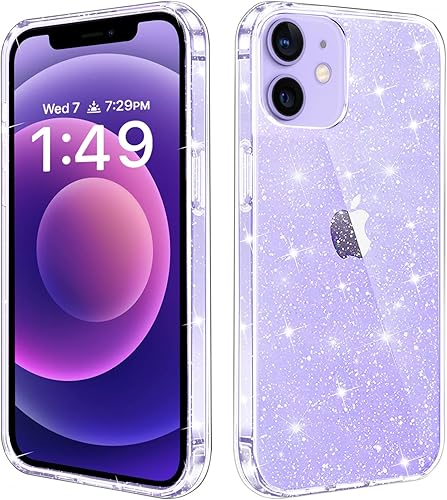 Vista 14 de JJGoo Compatible con Funda para iPhone 12 y iPhone 12 Pro, Transparente, Blanda, Protectora, Anti-choque, Funda delgada y fina para 12 y 12 Pro