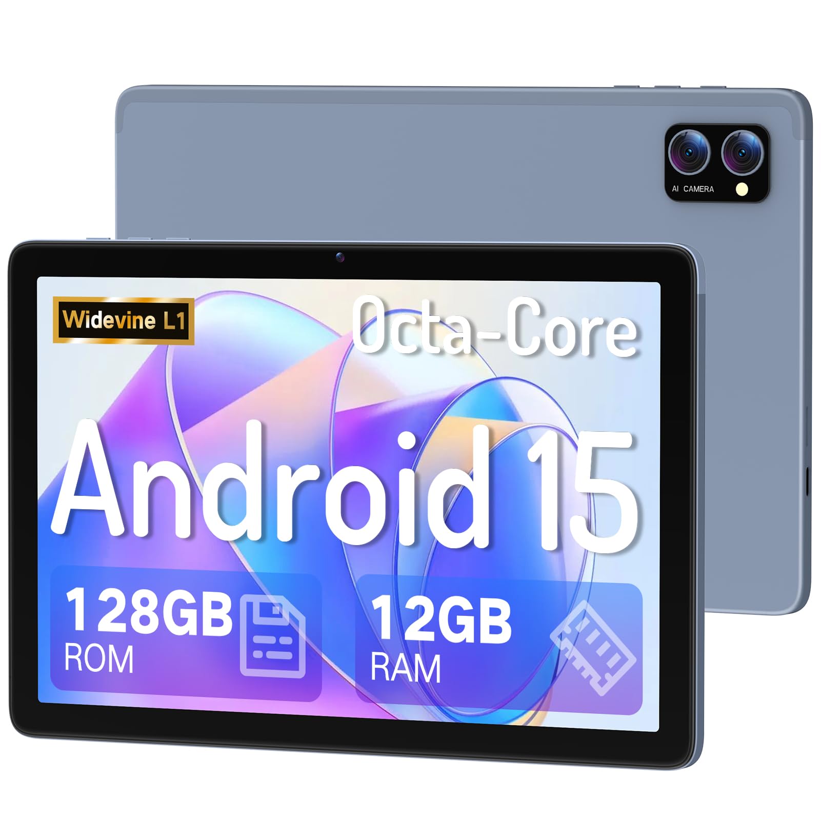 Amazon.com : JUNYANG Tablet 10.1 inch Android 15,128GB ROM+12GB