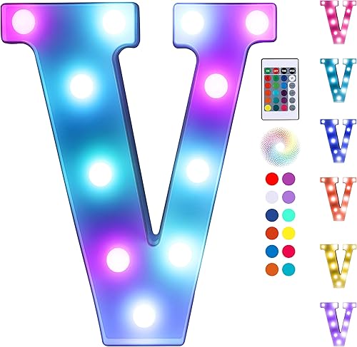 Miniatura 112 de Foaky Número de luz LED decorativo, letrero de número iluminado para luz nocturna, boda, fiesta de cumpleaños, Navidad, hogar, bar, número