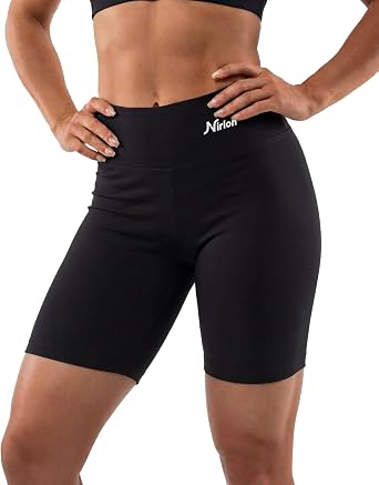 Nirlon High Waisted Cotton Biker Shorts Women- CottoNIR