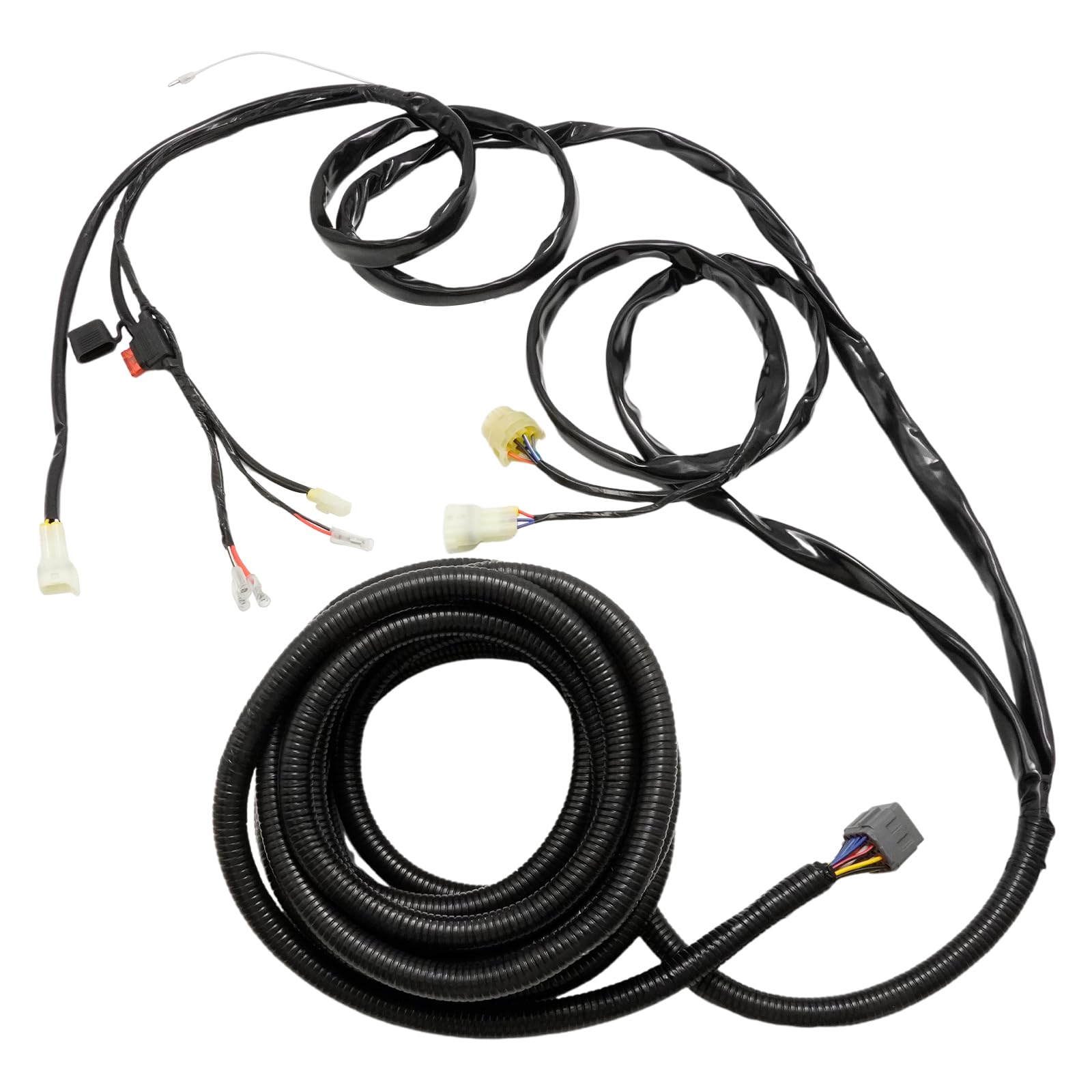 Photo 1 of Vkinman 36620-93J01 Control Main Wiring Harness 16Pins 20FT, Replacement for Suzuki Outboard Engine Controller Box Wire Harness, Replaces 36620-93J01