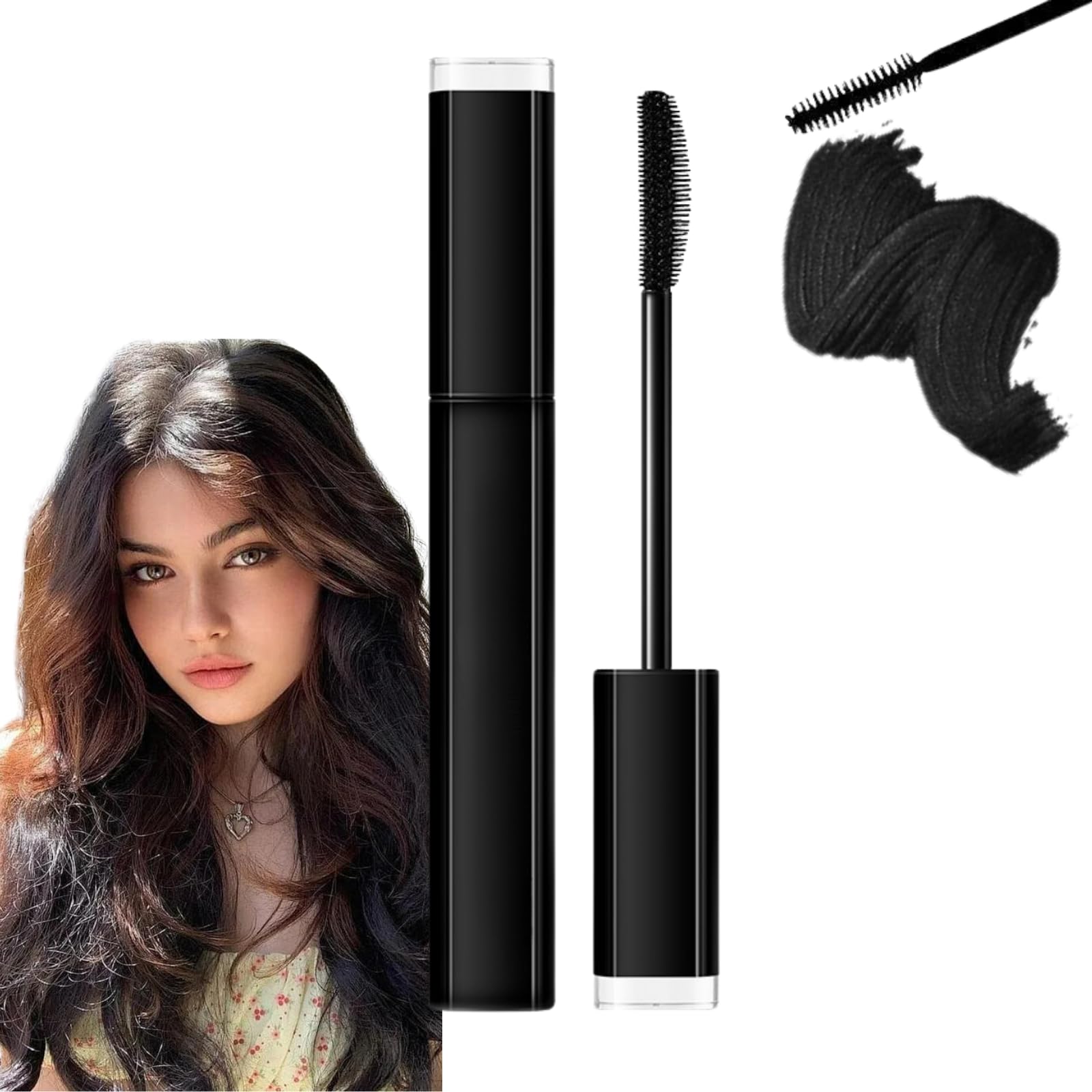 SHEBEEDO Root Touch Up Semi-Permanent Hair Dye Black - Grey Hair Cover Up & Beard Dye - Magic Root Touch Up For Men & Women - Water-Resistant, Long Lasting