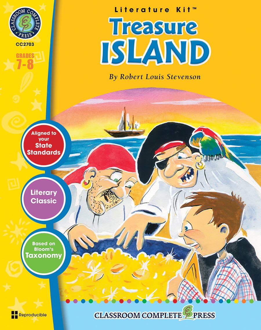 Treasure Island - Literature Kit Gr. 7-8 - Classroom Complete Press (Literature Kits Grades 7-8)