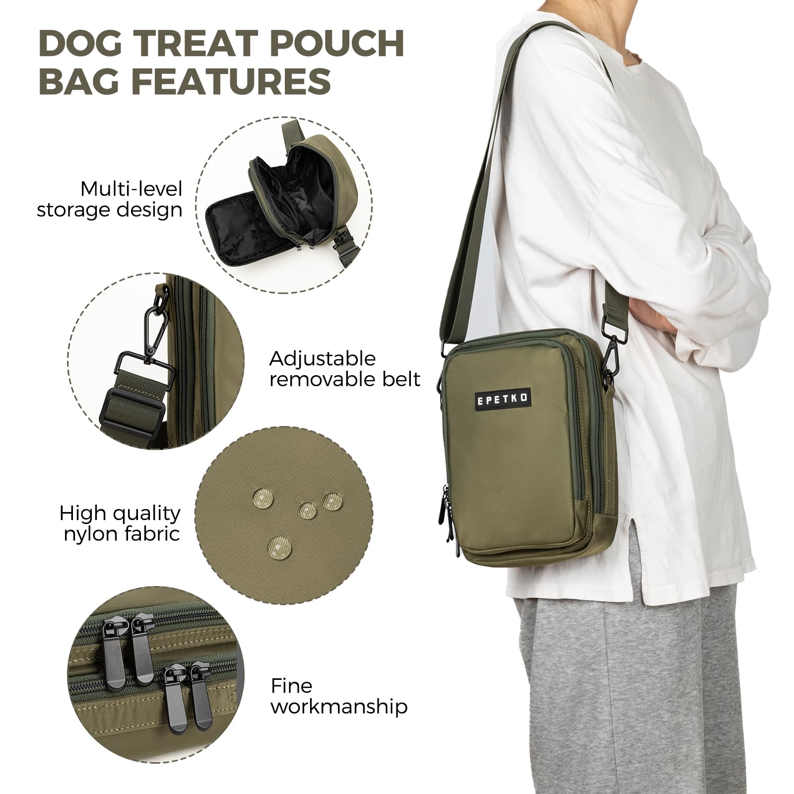 EPETKO Dog Treat Pouch Bag - Image 4