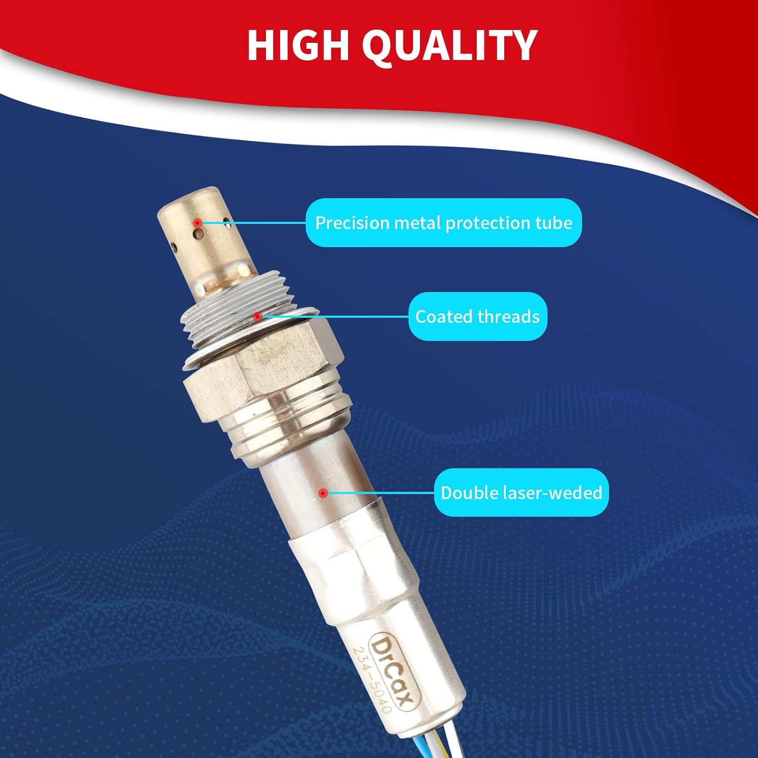 234-5040 234-5015 Oxygen O2 Sensor Upstream Heated Air Fuel Ratio Compatible with Mazda 3 2009-2010 Sport 2.0L 2008-2010 Mazda 5 2006-2009 Mazda 3 2.0L 2.3L Replace LFL7-18-8G1C LFL7-18-8G1