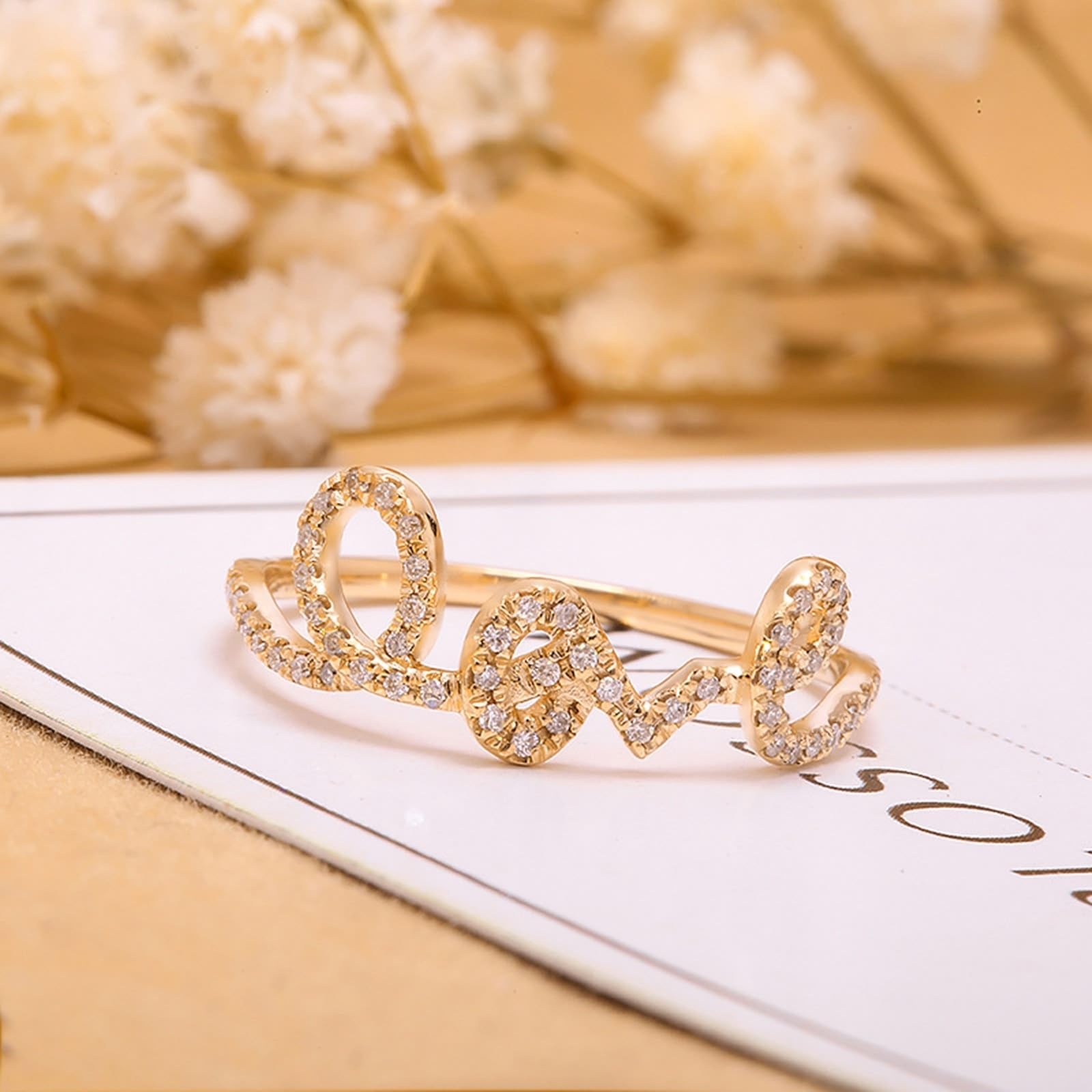 Anillo de boda para mujer oro amarillo 750, anillos de compromiso de diamantes originales cultivados en laboratorio de 18 quilates anillos de compromiso de oro real anillo de boda para mujer