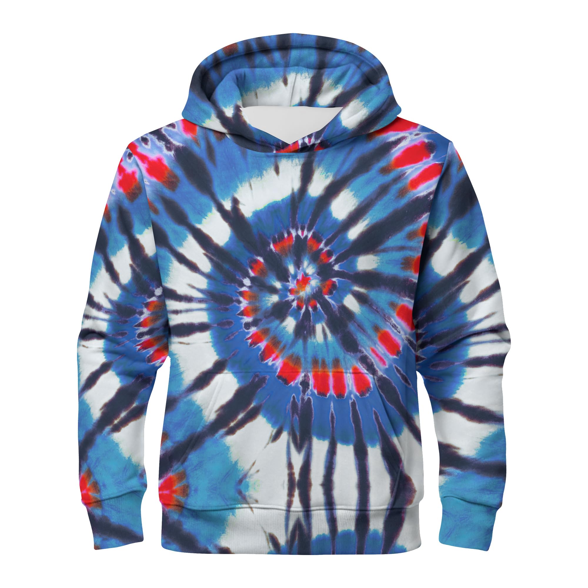 3D Novelty Boys Girls Hoodies, Long Sleeve Pullover Sweatshirt with Front Pocket for Kids Teens