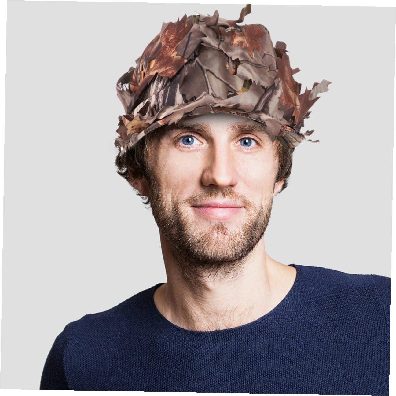 Healvian Casquette De Baseball Camouflage Hommes Bord Chapeaux De La Jungle Visières pour Le Football Chapeau De Baseball pour La Chasse Chapeau De Baseball pour La Pêche Polyester