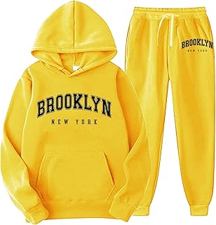 2025 - Traje deportivo para hombres y mujeres, e invierno, ocio, color sólido, sudadera con capucha, pantalones con borlas, traje deportivo Western Mitgebsel