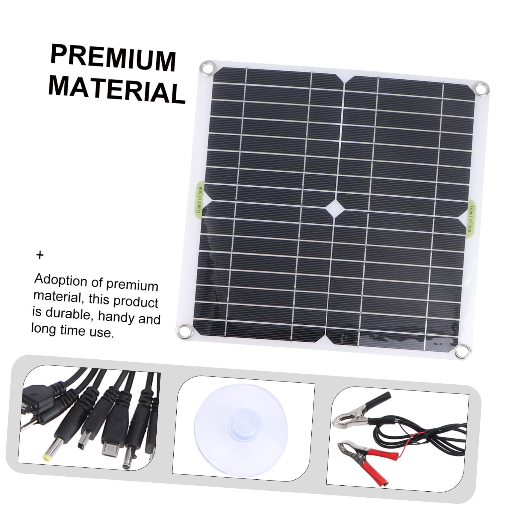 Pannello Solare 200w in Silicio Monocristallino Nero | Alta Conversione 98%, e Leggero, per Campeggio e Viaggio, Facile da Trasportare
