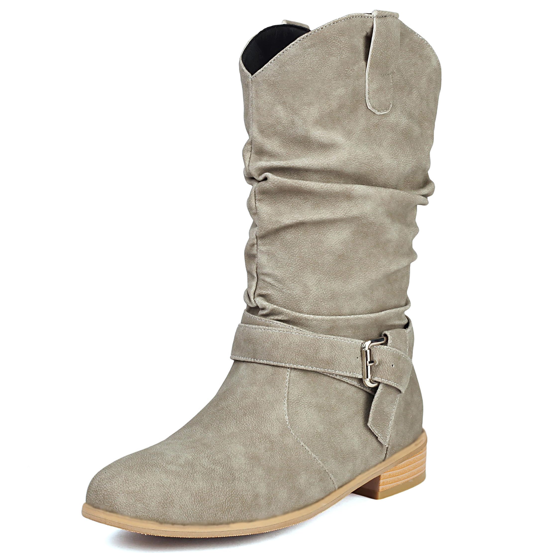 Women Round Toe Comfortable Outdoor Chelsea Boots