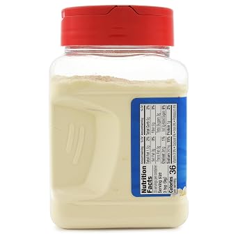 Snappy White Cheddar Cheese Popcorn Seasoning, 12 oz, Distinctive Creamy Flavor Shaker, No MSG Added