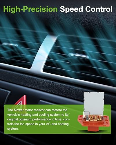 Miniatura 469 de SCITOO Resistencia de motor de ventilador HVAC para 2008-2013 para Chrysler 300/2008-2016 para Town & Country/2008-2010 para Dodge Charger/2008-2018