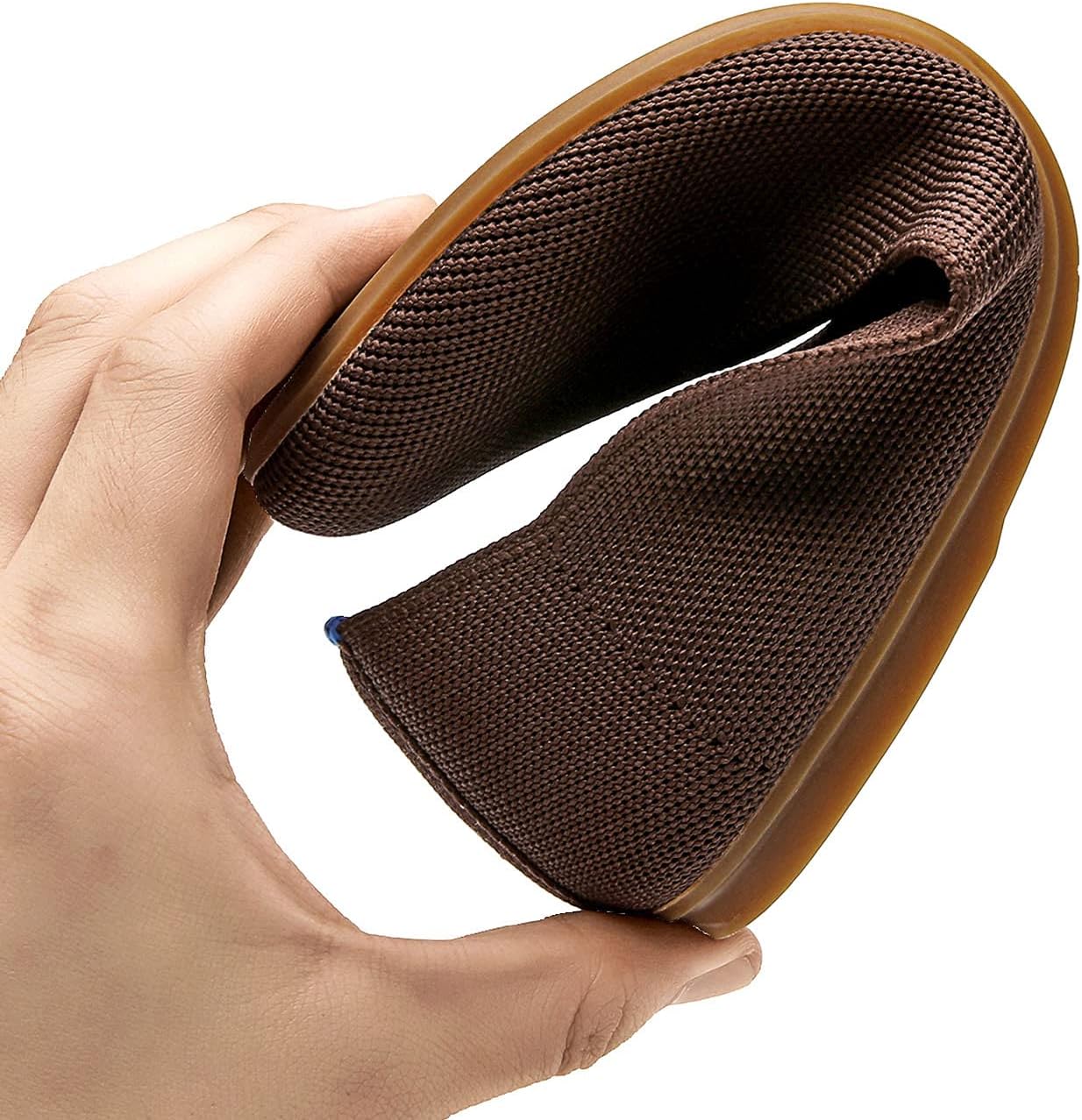 Women's Ballet Flat Dressy Casual Knit Shoes Round Toe Women Mesh Flats - Image 5