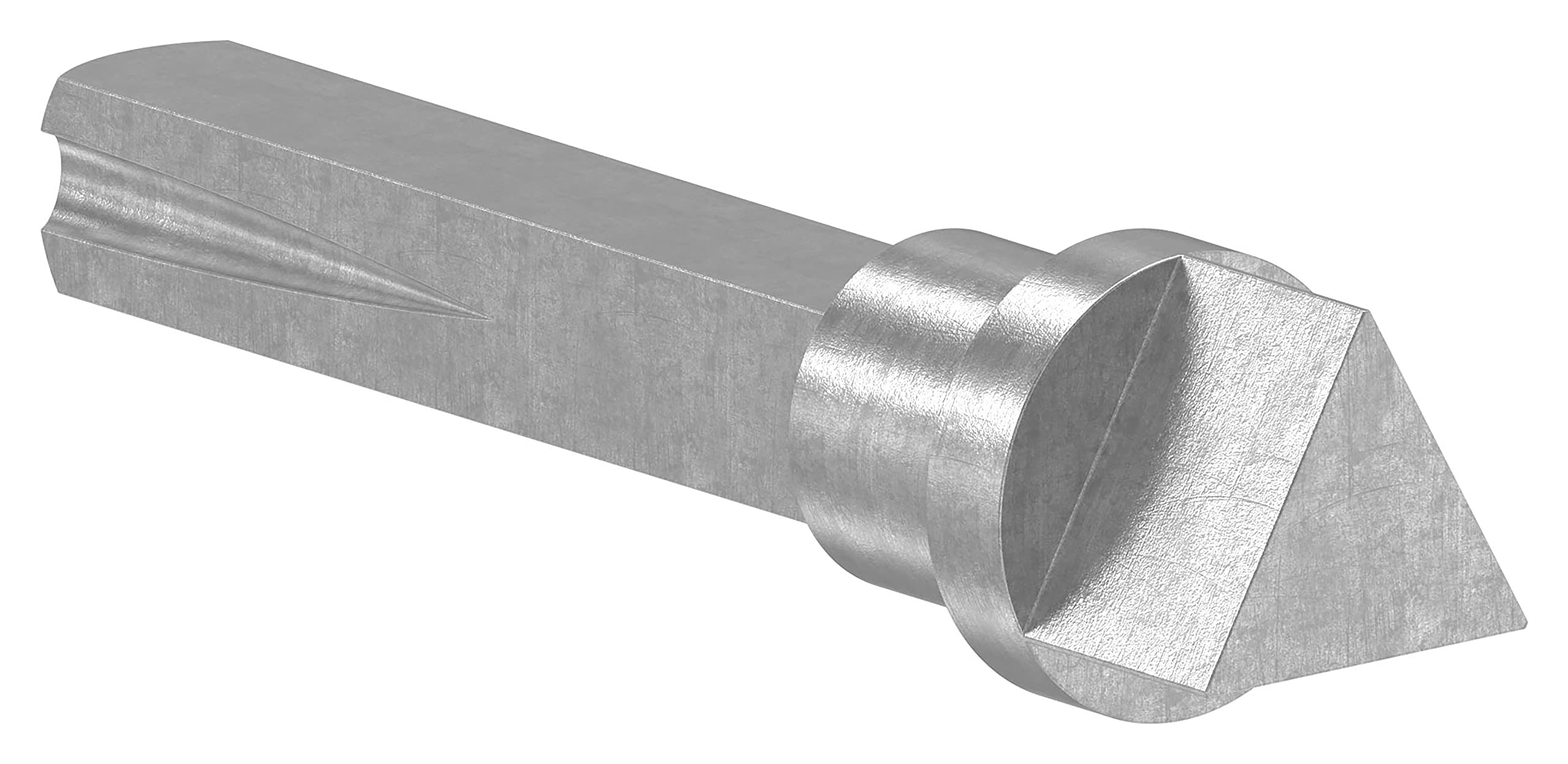 STEINBACHER© | Spezialstift mit Dreikant 15mm, mit 8 x 8mm Vierkant, Edelstahl V2A