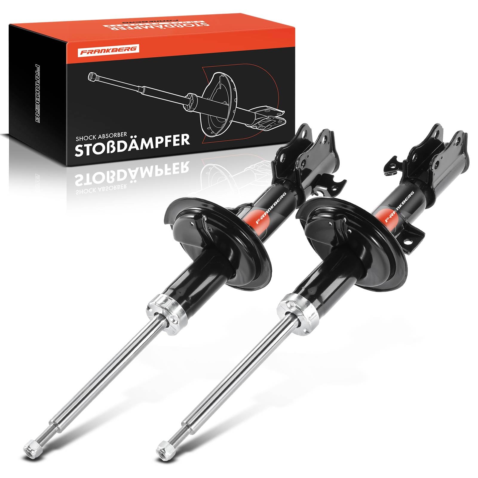 Frankberg 2x Stossdämpfer Vorderachse Kompatibel mit Agila (B) B 