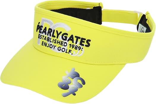 Amazon | [パーリーゲイツ] ユニセックス サンバイザー (35周年