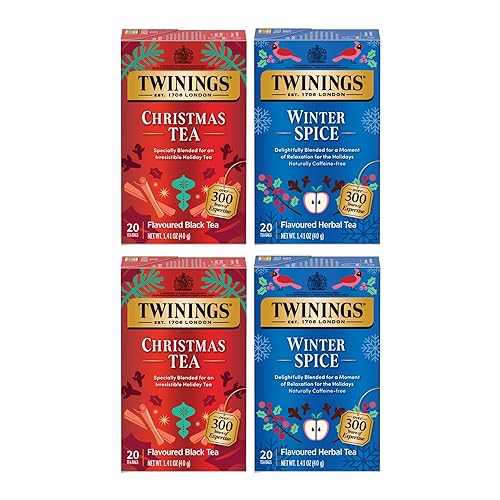 Vista 307 de Twinings, Pure Green Tea - Té verde con sabor suave y aroma atractivo con cafeína, disfruta caliente o helado, bolsas de té individuales