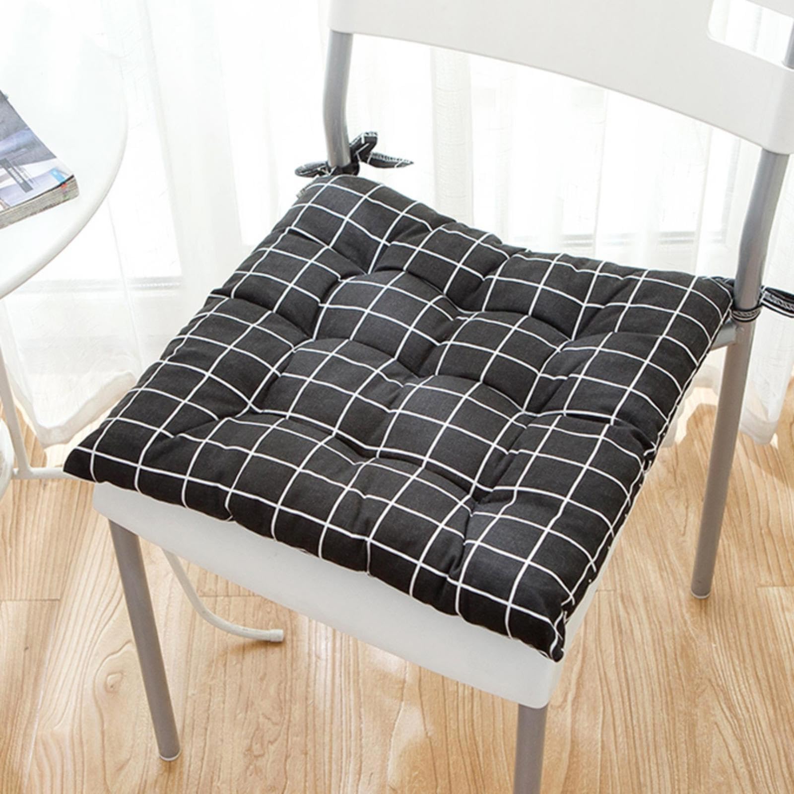 Coussin de siege pour soulager la pression, assise confortable et douce en lin