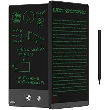 Adult LCD Writing Tablet - 6.5" & 6" LCD Writing Tablet, Double Sided Full Screen Electronic Drawing Pad, Mini Portable Digital Notepad for School, Office, Home, Erasable, Reusable