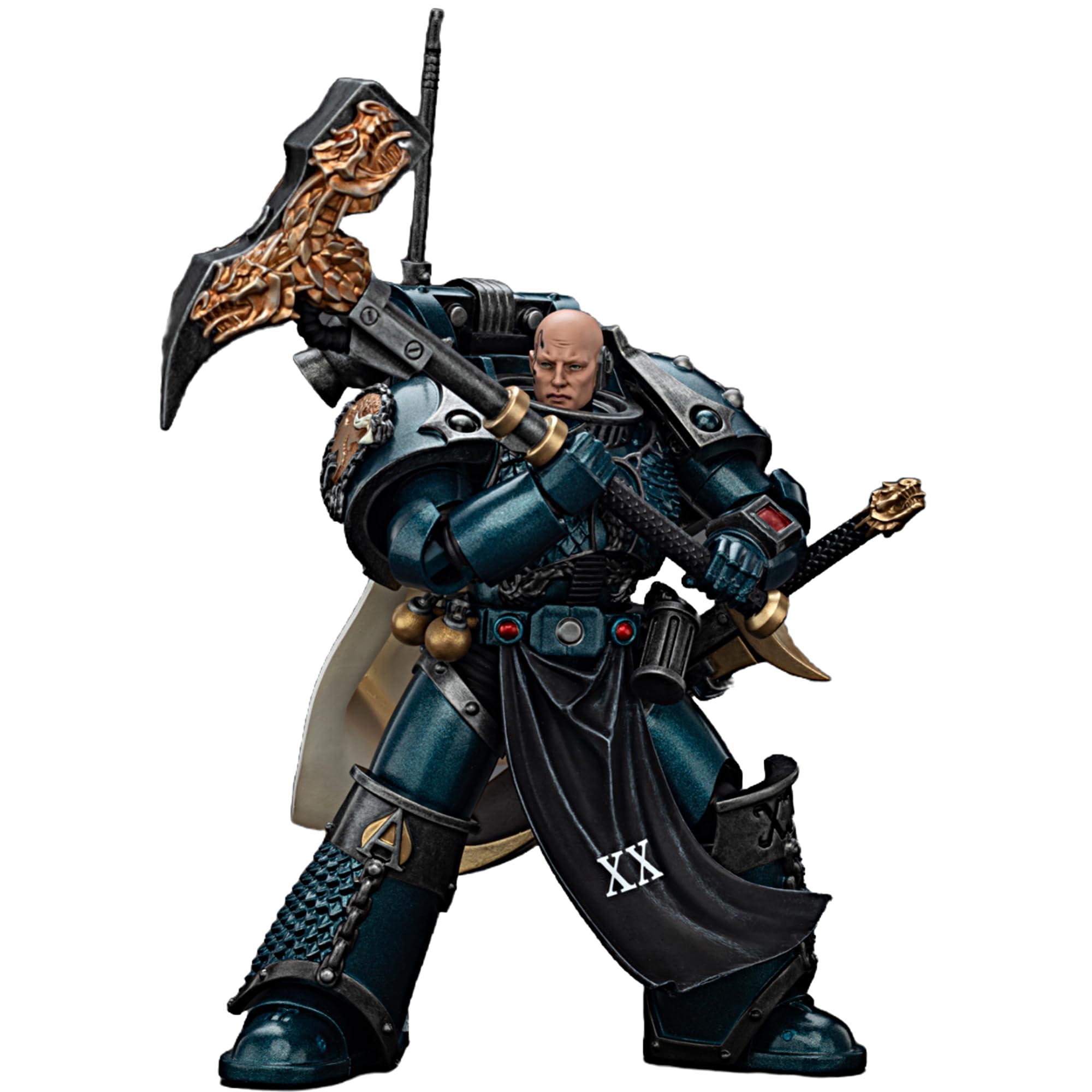 JOYTOY Warhammer 40k 1/18 Action Figure Alpha Legion Harrowmaster Armillus Dynat Collectible Gifts,Toys for Kids 15+ and Adults 4.96-inch